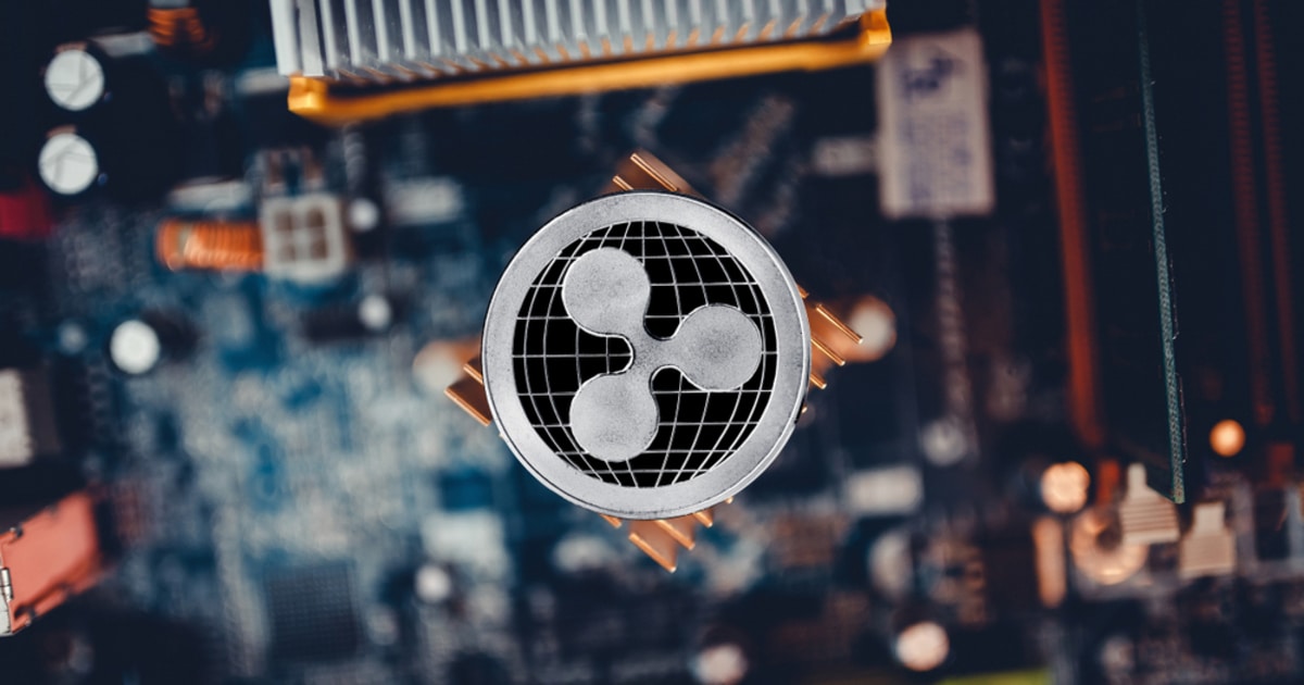 Ripple XRP on motherboard