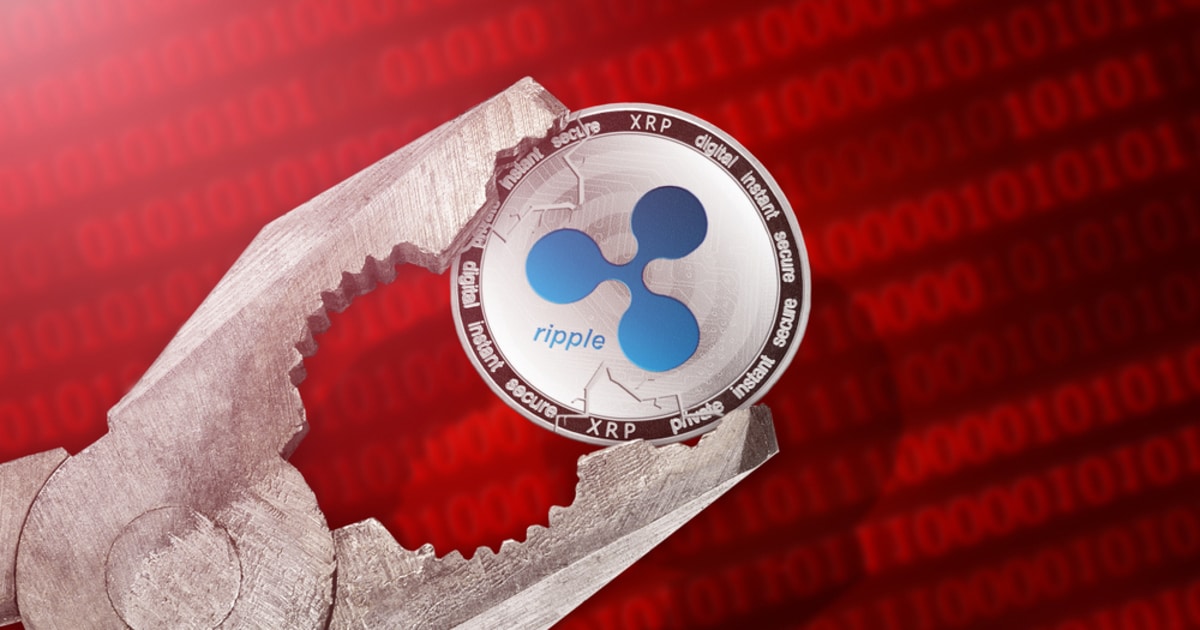 Ripple XRP under pressure