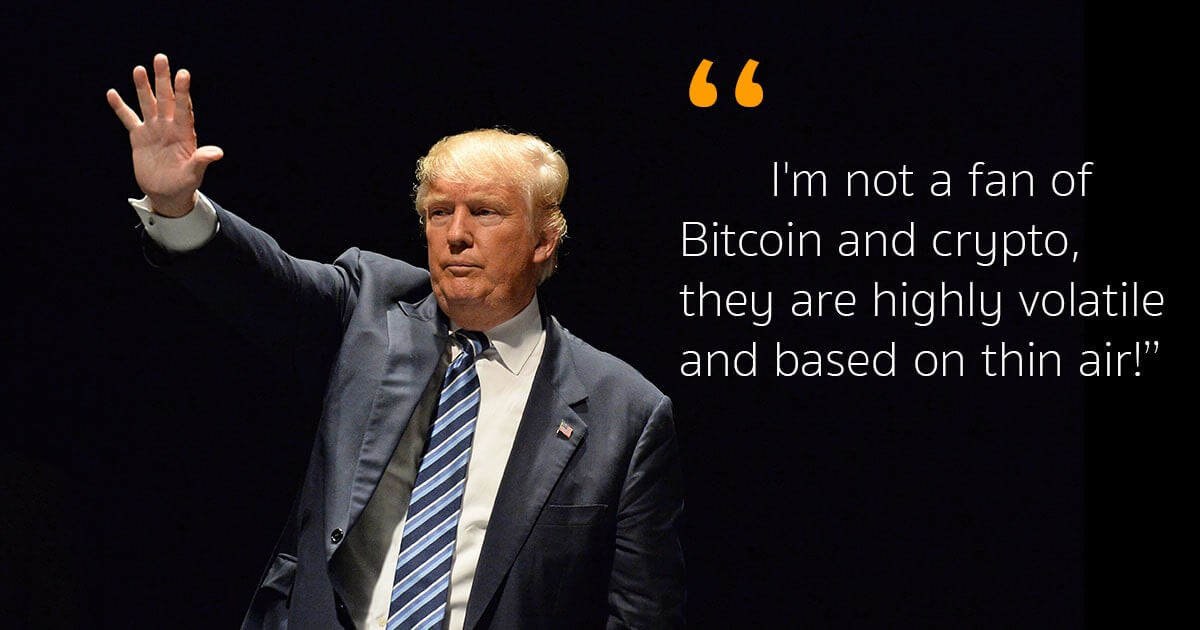 trump cryptocurrency tax